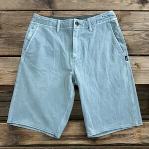 O'Neill Hybrid Reserve Heather Shorts Sz 28 Sky Blue Outdoors Stretch Casual